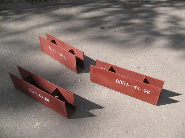 Опоры ОПП3 ГОСТ 14911-82 ОСТ 36-94-83 подвижные трубопроводов