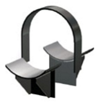 Опоры  Т11.00 серия 4.903-10 выпуск 4 неподвижные хомутовые, бескорпусные