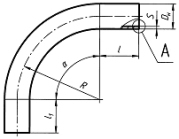 Отводы гнутые ТУ 1468-007-002203222-01